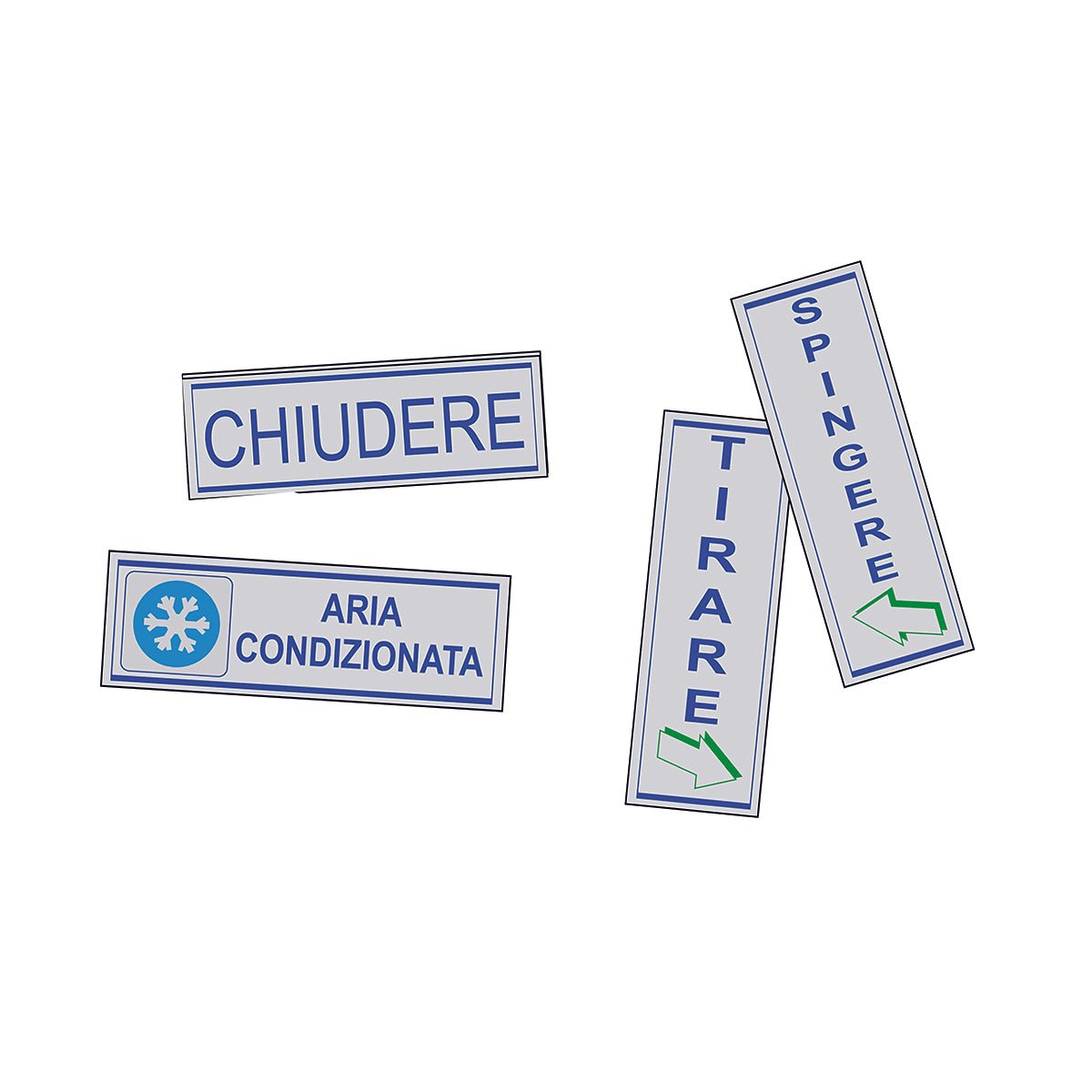Klebeschild Signal Cm 15 X 5 - MEGART