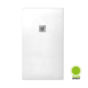 Duschwannen Nymo Design Phosphoreszierend Weiss
