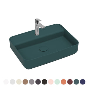Rechteckiges Waschbecken Mit Armaturloch Infinity - MEGART