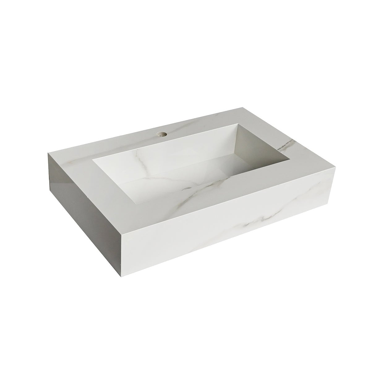Top - Waschbecken Mit Integriertem Becken Sublime - MEGART