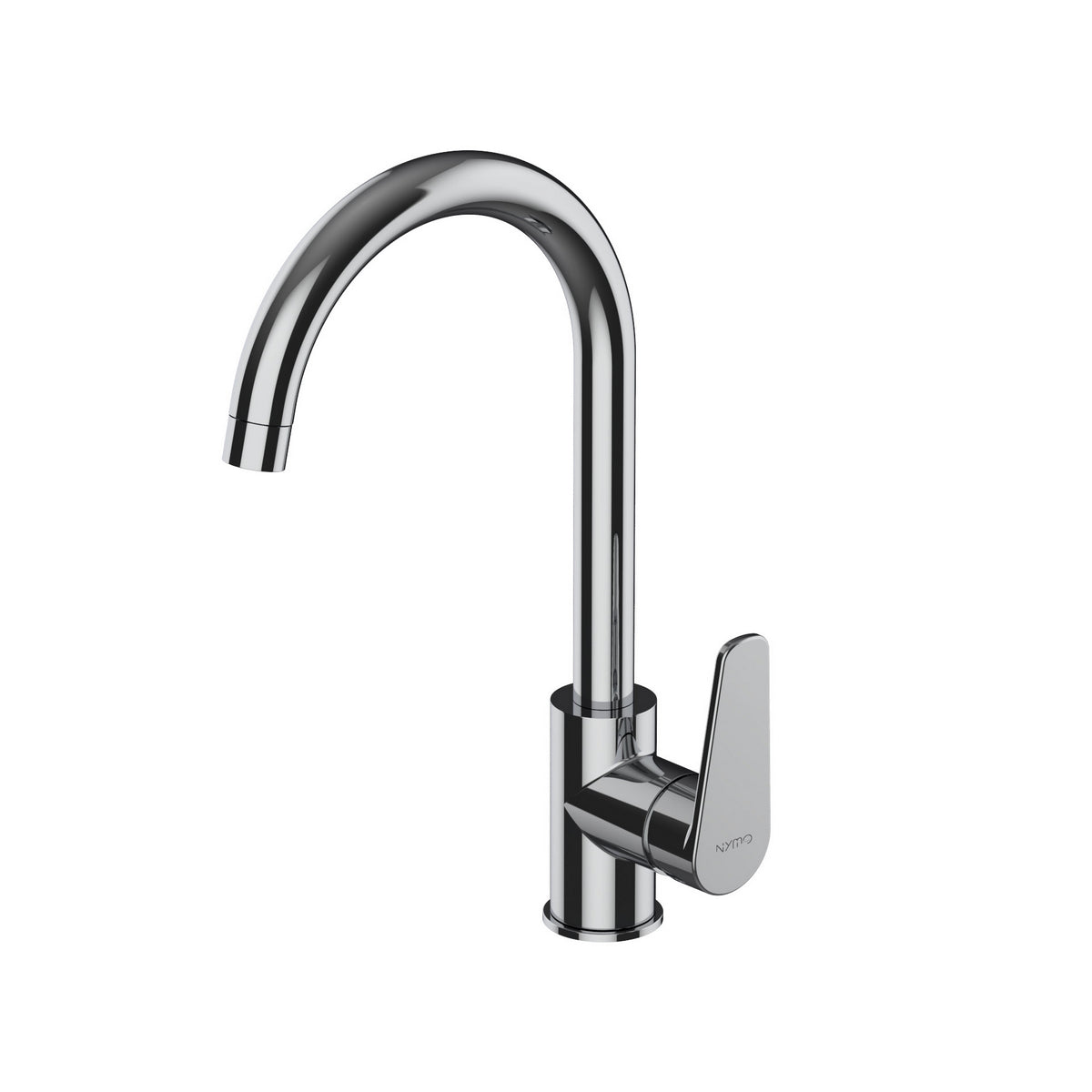 Robinet Monocommande Évier Canne Ronde Série Smeraldo