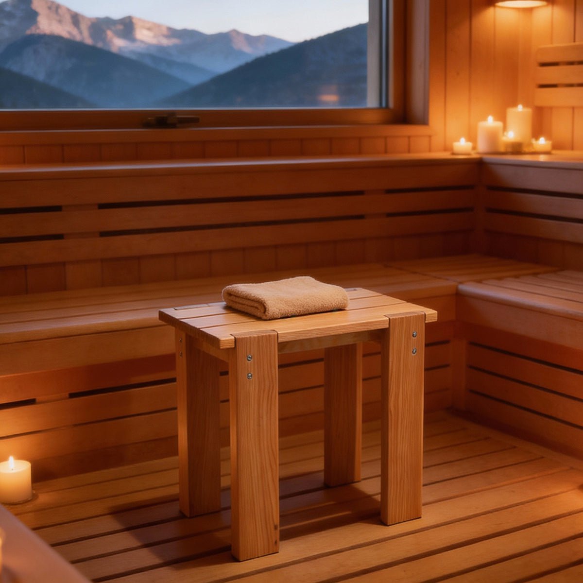 Badezimmerhocker IN Lärche - MEGART