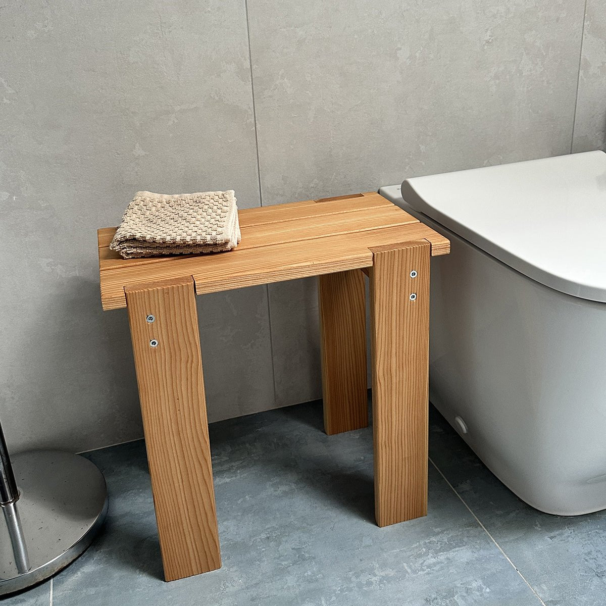 Badezimmerhocker IN Lärche - MEGART