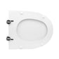 Wc - Sitz Für Pozzi Ginori WC Fast Rimfree Form 4 - MEGART