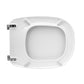 Wc - Sitz Aus Thermohartkunststoff Mod. D040 Doppelscharnier Form 6 - MEGART