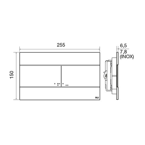 Slim Dual Platte - MEGART