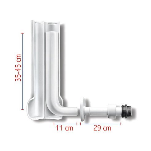 Spülrohr Mit Verlängerung 29 Cm - MEGART
