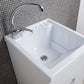 Melamine - Waschtrog mit Unterschrank und Wanne aus ABS - MEGART