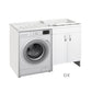 Waschmaschinenschrank mit Wanne - MEGART