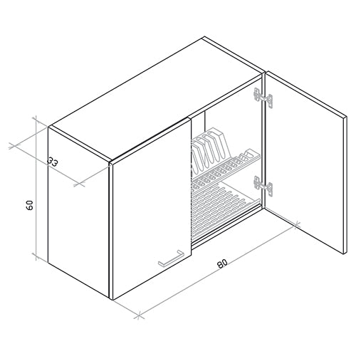 Abtropfgestell Mod. Pratika - MEGART