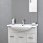 85 cm grosser Badezimmerschrank „Venice“ mit Waschbecken und Spiegel - MEGART