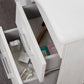 85 cm grosser Badezimmerschrank „Venice“ mit Waschbecken und Spiegel - MEGART