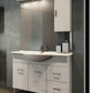Meuble de salle de bain Venice 105 cm avec vasque et miroir