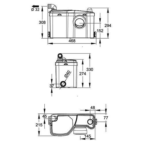 Zerkleinerer Watersan Ws 5 - MEGART
