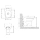 Hänge - Wc Gelso Rimless - MEGART