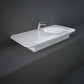 Valet 112 cm Wandwaschbecken, Ablage links - MEGART