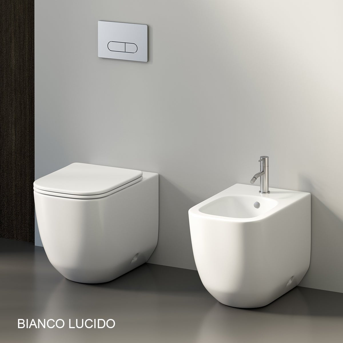 Bidet Wandbündig Wand Primula - MEGART