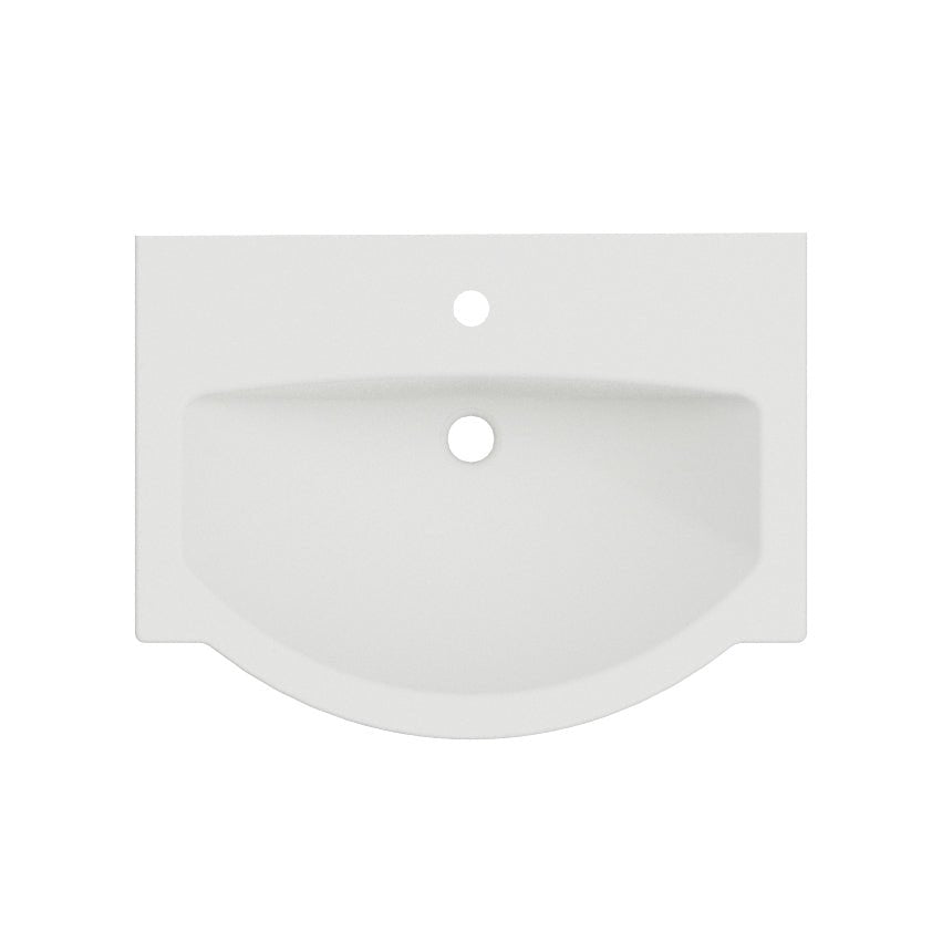Wandwaschbecken Mod. Lp95 Cm 50X40 - MEGART