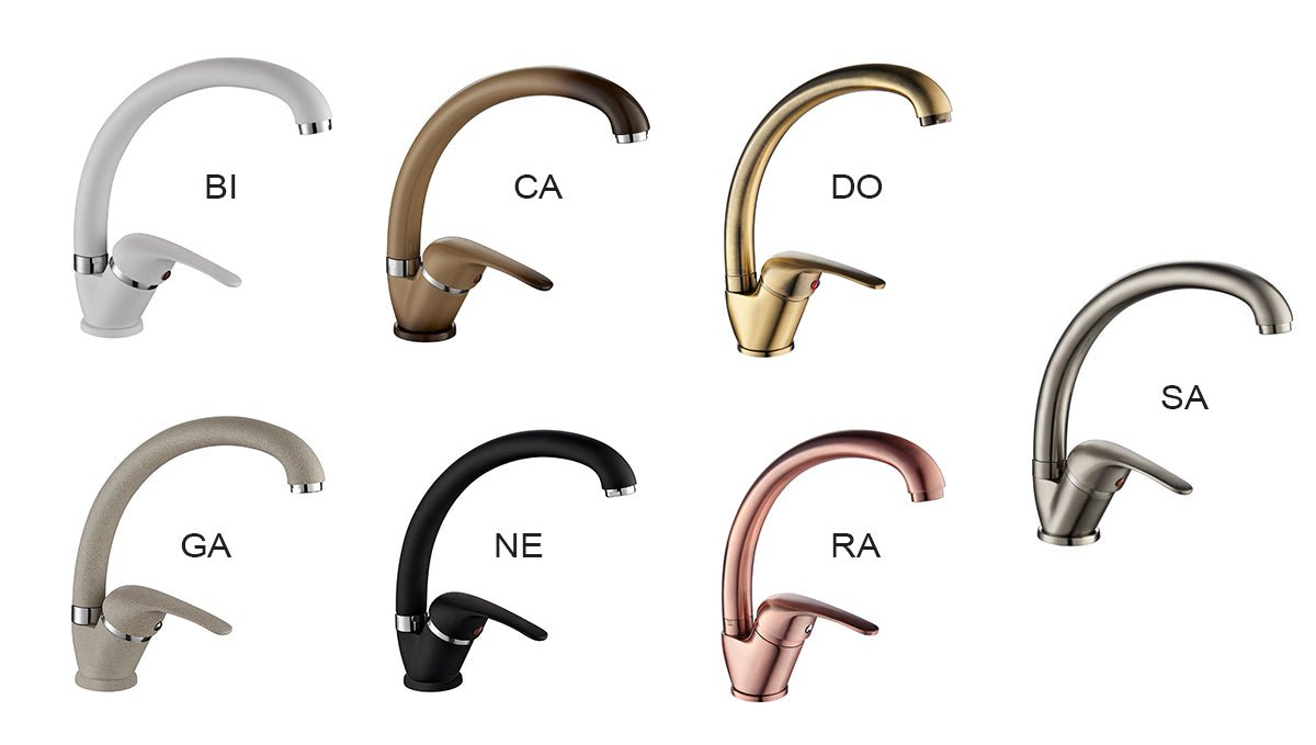 Hochhals - Unterbau - Mischbatterie - MEGART