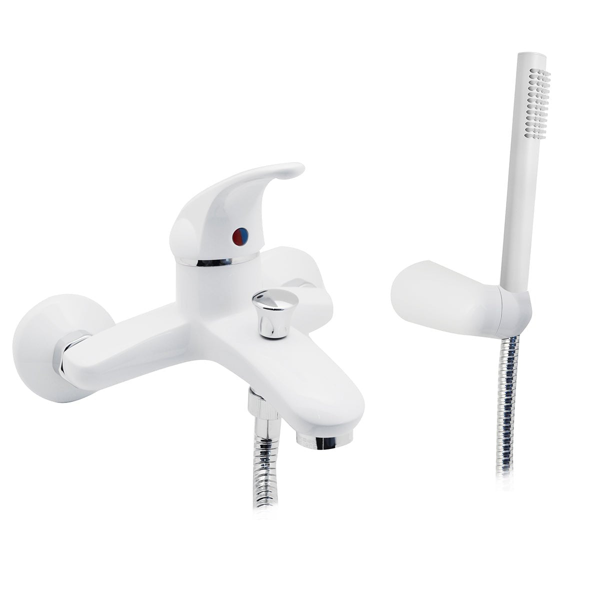 Einhebelmischer Bad Duplex Mit Anti - Kalk Handbrause Serie Marzia - MEGART