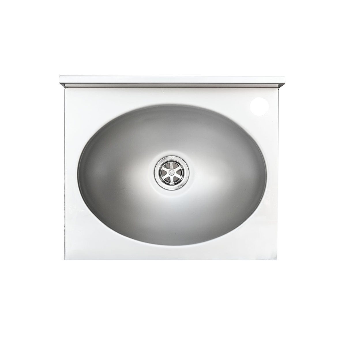 Edelstahl - Waschbecken Oval - MEGART