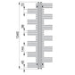 Zehnder Yucca H. 1340 Dekorativer Heizkörper - MEGART