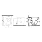 Vaso Filo Muro Rimless Infinity                                       