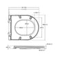 Abattant Wc Soft Close Infinity Pour Encastré