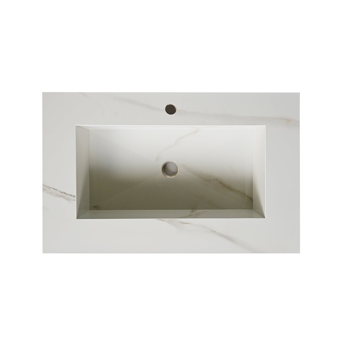 Top - Waschbecken Mit Integriertem Becken Sublime - MEGART