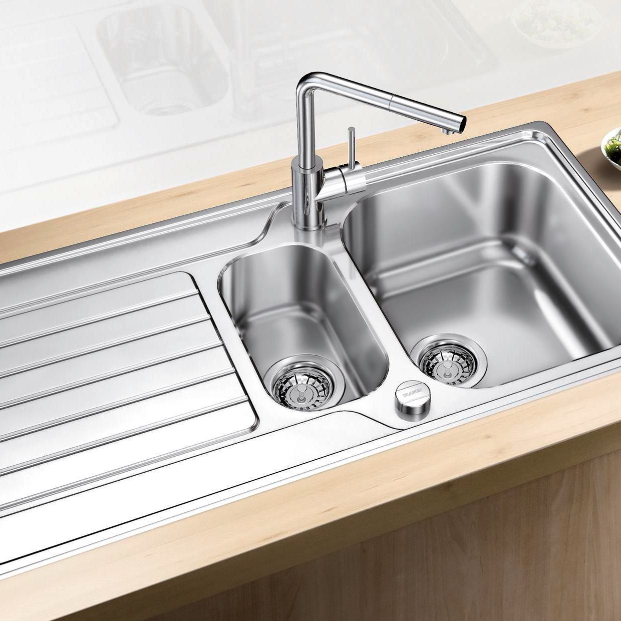 BLANCO DINAS 6 S Edelstahl Bürstfinish - MEGART