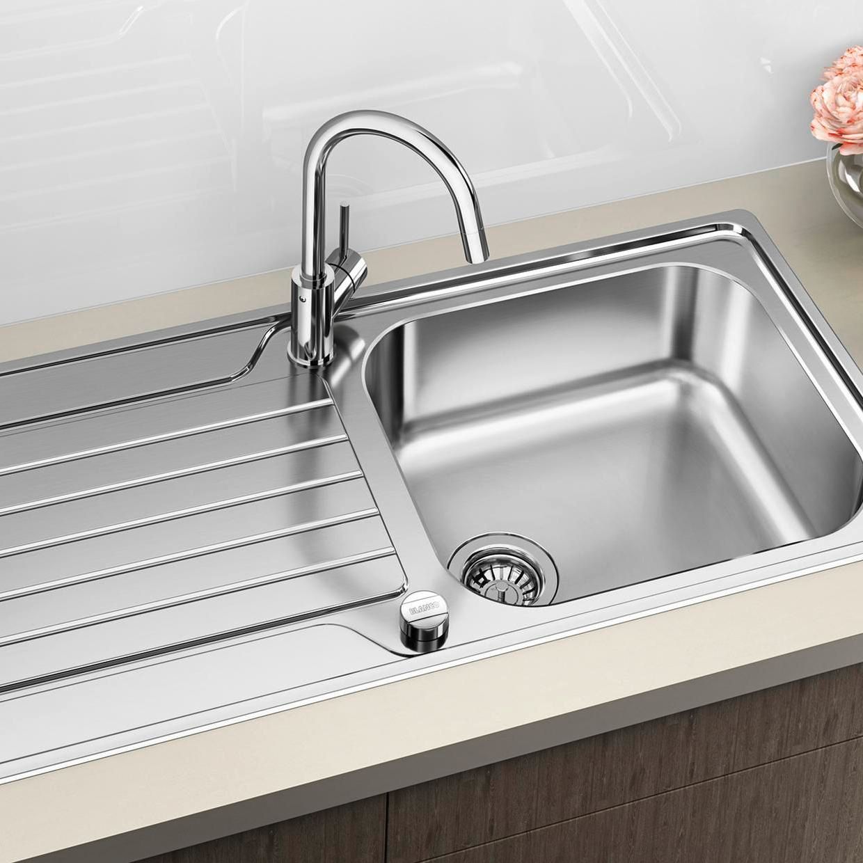 BLANCO DINAS XL 6 S Edelstahl Bürstfinish - MEGART