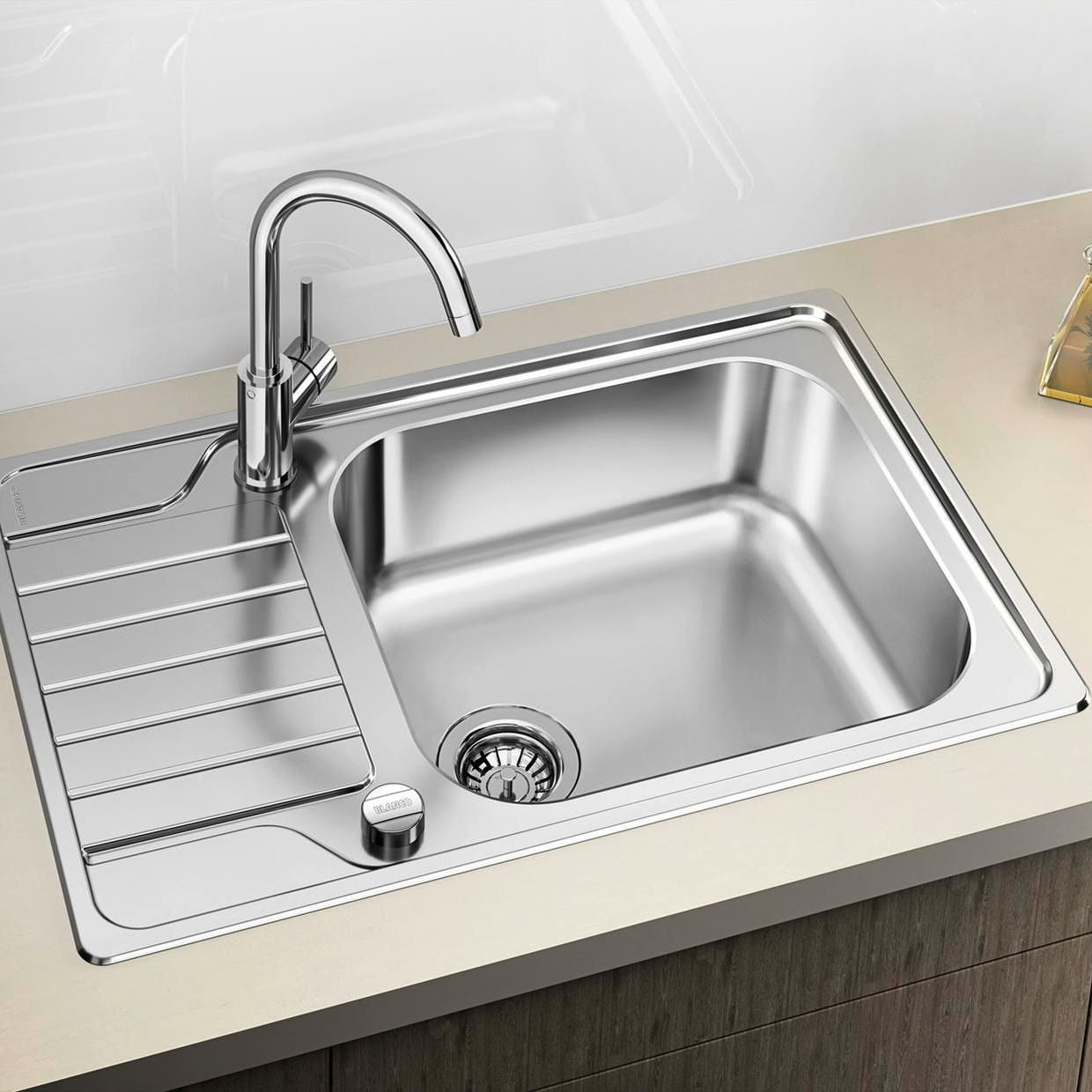 BLANCO DINAS XL 6 S Compact Edelstahl Bürstfinish - MEGART
