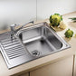 BLANCO TIPO 45 S Mini Edelstahl Naturfinish - MEGART