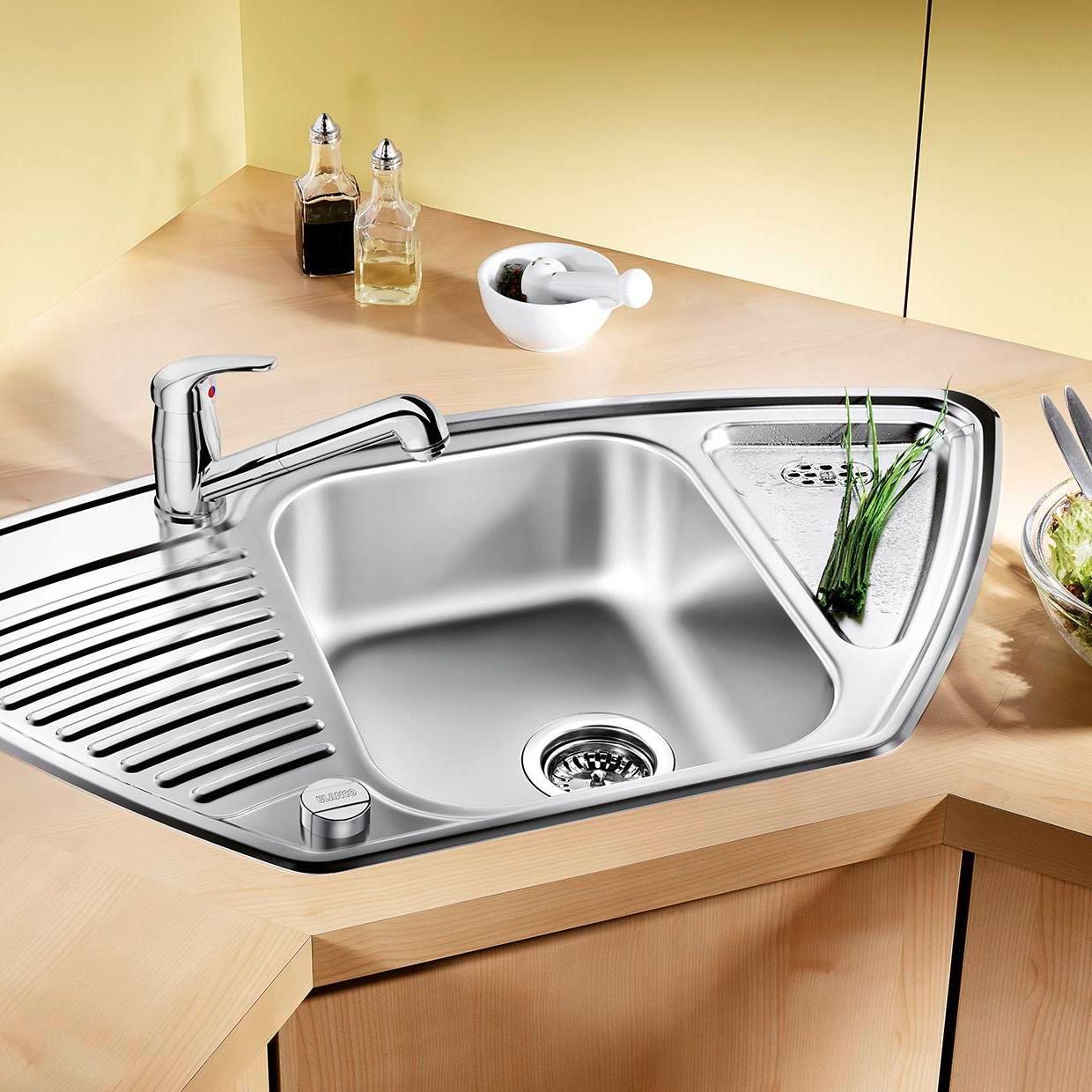 BLANCO TIPO 9 E Edelstahl Naturfinish - MEGART